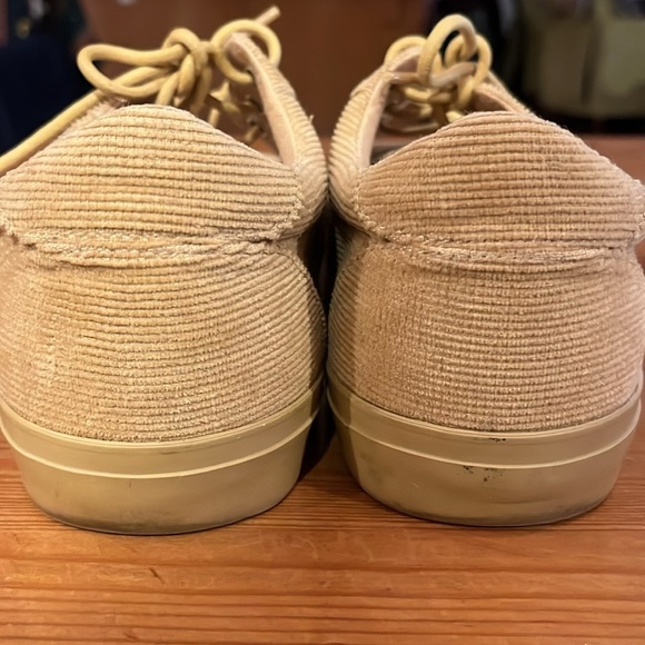 ASOS 4828 loafer tan lace up corduroy shoes - Picture 7 of 12